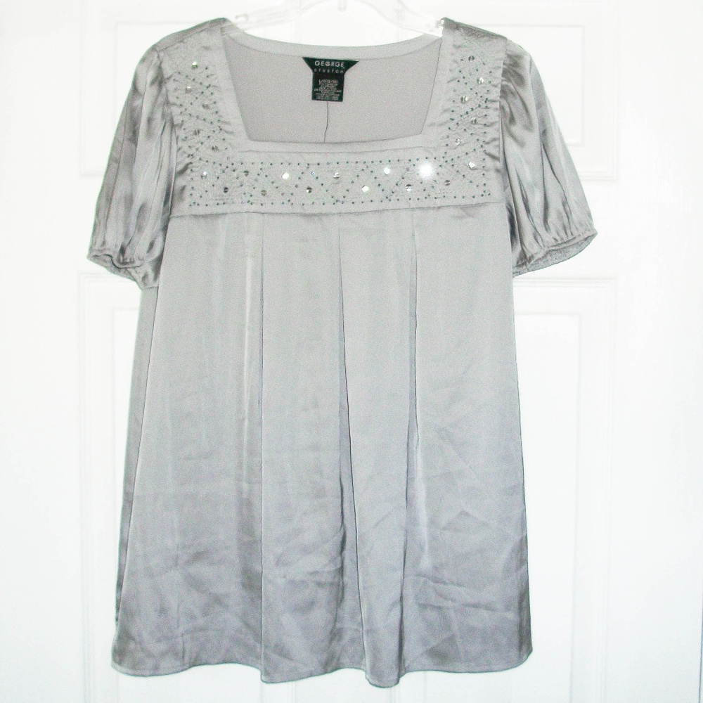 New! George Women's Charmeuse Blouse - Size: 12/14